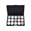 Aluminum Palette Pans Makeup DIY Makeup Eye Shadow Pigment Palette Case 15510513CM Empty Magnetic Eyeshadow Pigment5196215