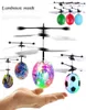 Ssensing aeronaves voar bola brinquedos mão indução rc voando iluminação bola de cristal sensing aeronaves brinquedo sem controle remoto 6336352