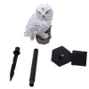 Sculptures de décoration de jardin, étanche, énergie solaire, lumière LED, chemin de jardin, cour, pelouse, hibou, Animal, lampe d'ornement, décoration extérieure