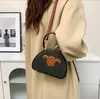 Женская новая портативная круглая сумка с принтом в стиле ретро, маленькая квадратная сумка, универсальные сумки на плечо для меньшинств