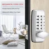 380B Digital Password Door Lock Mechanical Code Keyless Entry Door Lock Waterproof Generation Password Electronic Lock 201013205E