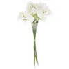 Flores decorativas 10 pçs decoração de casa planta artificial decoração plantas hastes vegetação picaretas folhas falso spray falso