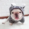 Dog Apparel Cute Clothes Coral Fleece Hoodie Suitable Winter Wear Warm For Dogs Cats Keep Your Pets During Cold Season