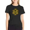 Damen Polos Trafalgar Law Print T-Shirt Sommerkleidung Kawaii T-Shirts für Frauen Grafik