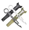 Couteaux de chasse de camping lame cool couteau de combat fixe survie outils portables couteaux de poche multifonctionnels chasse militaire tactique en plein air 240315