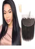 Malaysian Human Hair 13X6 Lace Frontal Silky Straight Virgin Hair 13 By 6 Frontal Straight Top Closures Natural Color6952438