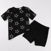 Shorts enfants vêtements d'été pantalons courts en coton doux solide noir garçon et filles taille moyenne pantalon en Spandex