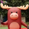 All'ingrosso 6 mH (20 piedi) Gigante esterno gonfiabile al alci da fumetto Moose con velo d'aria per giocattoli per decorazioni per feste pubblicitarie di eventi
