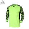 Kits de camisetas de portero Camisas de manga larga Tops de fútbol Esponja Protector de entrenamiento de portero de fútbol personalizado 240228