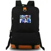 Ruroni Kenshin backpack Meiji Kenkaku Roman Tan Daypack Kamiya Kaoru Bag Cartoon Print Rucksack Leisur