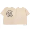 Stones Island Designer Qualità superiore Cp Companys Abbigliamento uomo estivo Traspirante Lettera allentata Stampa amanti Street Fashion Varsity T-shirt in cotone T-shirt Stones 5001