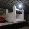 wholesale PVC Bouncy Castle Inflatable Wedding Jumper White Bounce House Bridal Wedding jumping Bouncer with blower