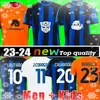 23 24 Lukaku Soccer Jerseys Barella Correa Inters Giroud Ibrahimovic Lautaro S Theo Brahim Football Shirt 2023 2024ユニフォームメンキッズ