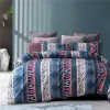 Definir tampa de edredom bohemia Conjunto de 3 em 1 de alta qualidade Pounhas de colcha Polyester Coverlet Home (sem enchimento/lençol interno) cortinas puras