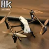 Drohnen NEUE KS66 Mini Drohne 4k Profesional 8K HD Kamera Luftaufnahmen Bürstenlosen Motor Rc Hubschrauber Quadcopter Fpv Drohnen ldd240313