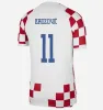 2024 Euro Cup Soccer Jerseys Modric 24 25 Brekalo Perisic Football Shirt Brozovic Rebic Jersey Fans Joueur de l'équipe nationale Home Away Men Kids Kits Uniforme