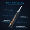 Seago Sonic Electric Toothbrush Choice Dental Care Deep Clean Teeth 360 Days Standby 5 Modes 2 Mins Timer Portable for Travel 240301