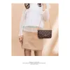 Printing 2-IN-1 Fashion Messenger Bags Women Pu Leather Crossbody Bag Lady Small Purse Handbag Totes