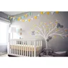 Koala Family on White Tree Branch Vinyls Wall Stickers Nursery Decals Art Removable Mural Baby Children Room Sticker Home D456B T2333p