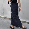 Jupes 2024 taille haute rayé a-ligne jupe femmes Streetwear printemps été créateur de mode asymétrique esthétique Y2K