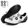 Men MTB Cycling Sneaker med Cleats Professional Sports Speed ​​Bike Shoes Women Mountain Racing Flat SPD Road Cycling Footwear 240311