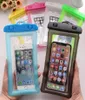 Clear Waterproof Dry Pouch Case PVC Protective Mobile Phone Bag Swimming Touch Screen Floating Air Bag For Mobile Phone Camera H267189578