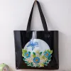 Stitch DIY Diamant Peinture Sac à main Papillon Fleurs Diamant Art Mosaïque Sac à provisions Pochette de rangement écologique Cadeau fait main pour fille