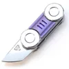 Camping Hunting Knives 2021 NOC MT-13 Folding Knife S125V Titanium Blade Handle CS Go Camping Cutter Fruit Pocket Knives Survival EDC Tools 240315