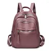 School Bags 2024 Top Selling Retro Backpack For Daily Commuting Women's Bag Simple And High End Fashion Tourism