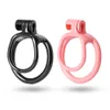 Mamba Open Double Penis Ring Chastity Cage Device Male Lightweight Cock Lock Restraint Training Belt Adult Sex Toys For Men 240312