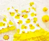 18 Years Old Kids Swimsuit For Girls Lovely Yellow Duck Bathing Suit Children Swimsuit Princess One Piece Swimwear Swimming Cap276217507