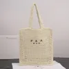10S Tote Beach Straw Bag Shopping Designer Bag Haute Qualité Mode Tissé pour L'été Noir Abricot Voyage En Plein Air Grande Capacité Sac À Main Meilleur Cadeau