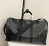 Toppkvalitet Keepall Travel Bagage Package äkta läderdesign Duffle Bag Designer Väskor Tygväska axelväska Koppling Handväska M41416