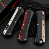 GK Series AU TO Knife GLY Pocket Knives KON Glykon Stonewash D/E D2 Blade Aluminum Alloy Inlaid G10 Handle EDC Self Defense Knife