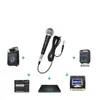 6.5mm Wired Dynamic Microphone Professional Mike Microfone MIC för Sing KTV Mixer Karaoke Microphone System PA Power Amplifier Högtalare 3M