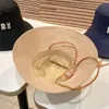 Designer Bucket M Fashion Wide Brim Hats الصيادين مع حزام قبعات غير رسمية 3 ألوان شمس قبعة النساء الشمس في الهواء الطلق في الهواء الطلق