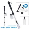 Outils Électrique Aquarium Fish Tank Nettoyage Gravier Cleaner Rondelle Siphon Vide Pompe À Eau pour Fish Tank Aquarium Cleaner Accessoires