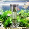 Zubehör Aquarium Protein Skimmer Hängend an Pumpe Salzwasserfilter Interner Wassertankfilter Marine Pneumatischer Filter Proteinabscheider