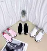 Luxury Baby Sneakers Designer Letter Printing Kids Sticked Shoes Storlek 26-35 Box Protection Slip-On Child Casual Shoes 24mar