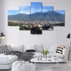 5 Piece Canvas Art Avila Caracas Mountain Canvas Print målning Väggkonst affisch Modern Hemdekoration vardagsrum Bilder 2103102727