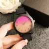 2024 Fashion Full Brand WIST WATCHES MĘŻCZYZNA KOBIETA LADYSEX UNISEX CROCODIL STYL Casual Silikonowy Zegar La15