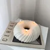 Narzędzia rzemieślnicze DIY Big Donut Silikonowa świeca ręcznie robione czekoladowe ciasteczka do pieczenia pleśni gipsu plaster epoksydowa forma