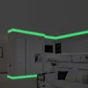 Lichtgevende band plint muur woonkamer slaapkamer interieur sticker Glow in The Dark Strip Stickers233e