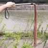 Correas de cuero genuino para entrenamiento de perros, látigo para perros de trabajo, Schutzhund POLICE K9