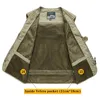 6XL 14 Tasche 2023 Mens US Tattico Trekking Gilet Da Pesca Uomo Pographer Gilet Mesh Cargo Giacca Senza Maniche Strumento 240229