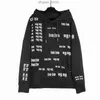 Hoodie Heren Dames Ontwerpers Hoodies Mode Man Lange mouw Warm Katoen Hoodys Kleding Truien Hip Hop Palmen Kleding Sweatshirts P7zA #