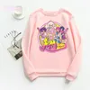 Jem et les hologrammes dessin animé imprimé sweats à capuche vêtements drôle mode Hip Hop sweat Femme Harajuku Kawaii pull hauts 240307