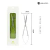 Tools Aquapro Aquarium Fish Tank Stainless Steel Water Grass Scissors Straight /Curved/Waved Professional Landscape Maintenance Tools