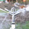 Sprinklers 1 "(32 mm) Zinklegering Roterende tuimelaar Roterende metalen mondstuk Watering Sprinkler voor tuingazonsproeier Mirco-irrigatiefittingen