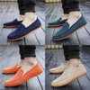 Mens Casual Cloth Shoes Casual Shoes Spring and Autumn Canvas Shoes Fashion Loafers Men Zapatos De Tela Casuales Para Hombres 240312